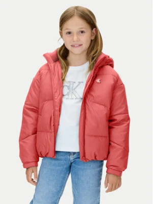 Calvin Klein Jeans Kurtka zimowa IG0IG02056 Różowy Regular Fit