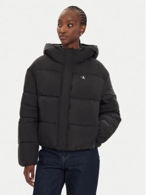 Calvin Klein Jeans Kurtka zimowa J20J224112 Czarny Regular Fit