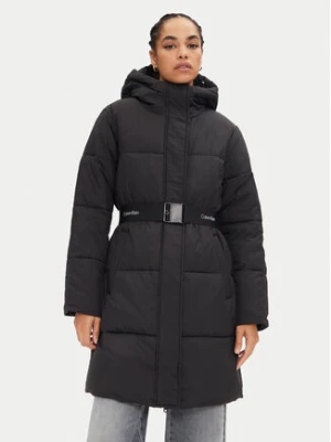 Calvin Klein Jeans Kurtka zimowa J20J224122 Czarny Relaxed Fit