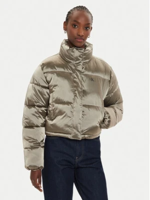 Calvin Klein Jeans Kurtka zimowa J20J224124 Szary Relaxed Fit