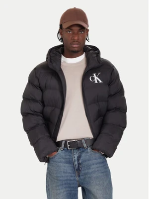 Calvin Klein Jeans Kurtka zimowa LV04RD528G Czarny Regular Fit