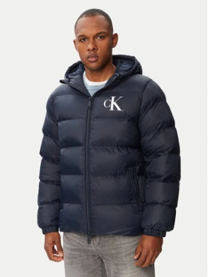 Calvin Klein Jeans Kurtka zimowa LV04RG513G Granatowy Regular Fit