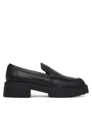 Calvin Klein Jeans Loafersy Chunky Cupsole Ru Patch Lth YW0YW01862 Czarny
