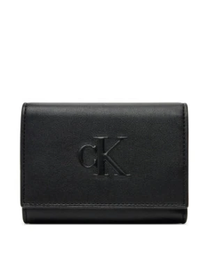 Calvin Klein Jeans Mały Portfel Damski LV04K1078G Czarny