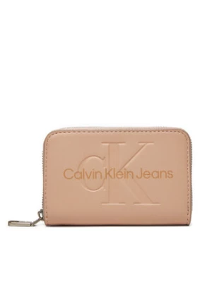 Calvin Klein Jeans Mały Portfel Damski Zip Around Mono K60K612255 Kolorowy