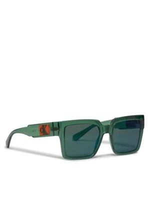 Calvin Klein Jeans Okulary przeciwsłoneczne CKJ23622S Zielony
