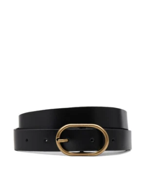 Calvin Klein Jeans Pasek Damski Casual Center Pin Buckle 25Mm LV04K7010G Czarny