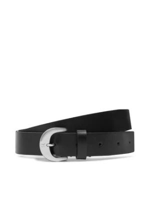 Calvin Klein Jeans Pasek Damski Casual Pin Buckle 25Mm LV04K7015G Czarny