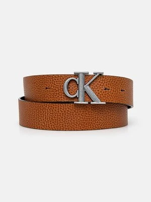 Calvin Klein Jeans pasek dwustronny męski kolor czarny K50K512084