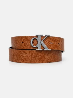 Calvin Klein Jeans pasek dwustronny męski kolor czarny K50K512084