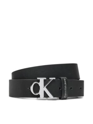 Calvin Klein Jeans Pasek Dziecięcy Buckle Faux IU0IU00637 Czarny