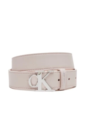 Calvin Klein Jeans Pasek Dziecięcy Ck Buckle Belt IU0IU00655 Różowy