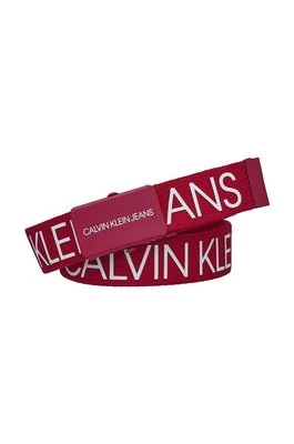 Calvin Klein Jeans pasek dziecięcy IU0IU00125.9BYY kolor fioletowy