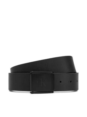Calvin Klein Jeans Pasek Męski Clamp Casual Plaque Buckle 3.8Mm LV04G7000G Czarny