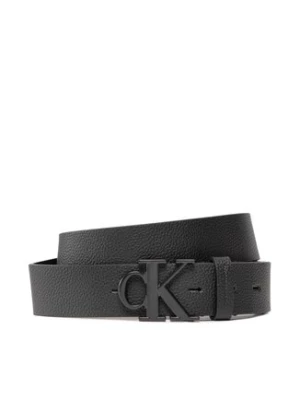 Calvin Klein Jeans Pasek Męski Round Mono Plaque Belt 35Mm K50K509883 Czarny