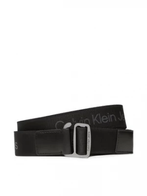 Calvin Klein Jeans Pasek Męski Slider Logo Webbing 35Mm K50K510153 Czarny