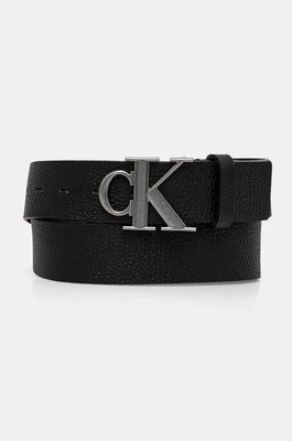 Calvin Klein Jeans pasek skórzany męski kolor czarny K50K512088