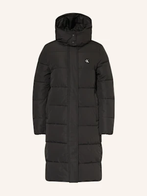 Calvin Klein Jeans Płaszcz Pikowany schwarz