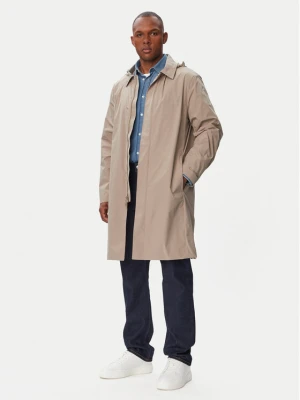 Calvin Klein Jeans Płaszcz przejściowy LV04LG505G Beżowy ciemny Regular Fit