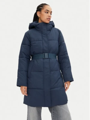Calvin Klein Jeans Płaszcz zimowy J20J224122 Granatowy Relaxed Fit