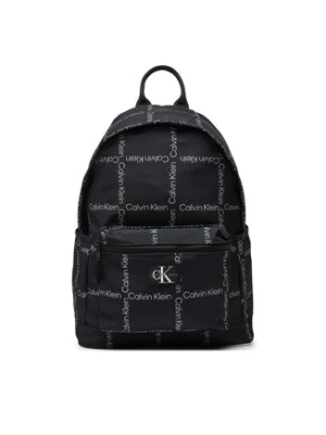 Calvin Klein Jeans Plecak City Grid Aop IU0IU00711 Czarny