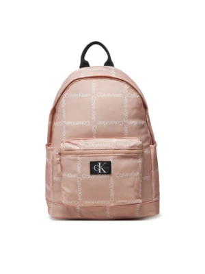 Calvin Klein Jeans Plecak City Grid Aop IU0IU00711 Różowy