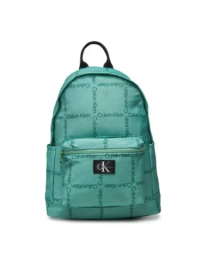 Calvin Klein Jeans Plecak City Grid Aop IU0IU00711 Zielony