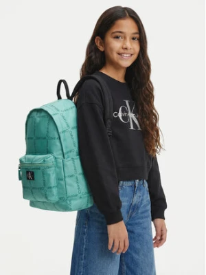 Calvin Klein Jeans Plecak City Grid Aop IU0IU00711 Zielony