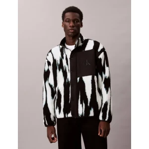 Calvin Klein Jeans Polarowa kurtka | Relaxed fit