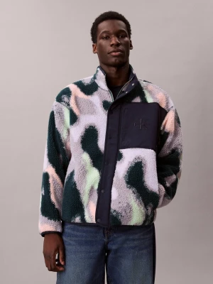 Calvin Klein Jeans Polarowa kurtka | Relaxed fit