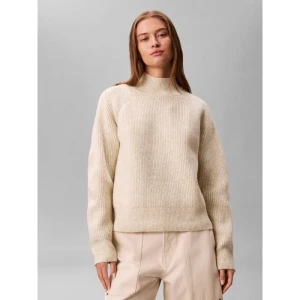 Calvin Klein Jeans Półgolf | Regular Fit | z dodatkiem wełny