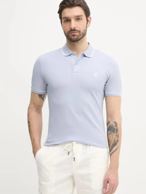 Calvin Klein Jeans polo niebieski