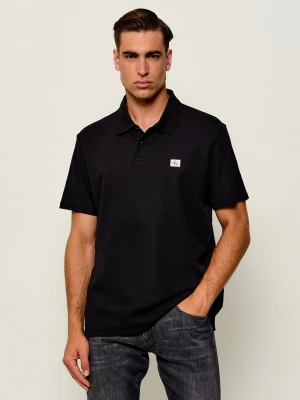 Calvin Klein Jeans Polo | Classic fit czarny