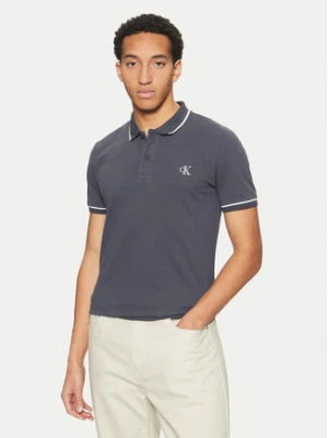 Calvin Klein Jeans Polo J30J315603 Granatowy Slim Fit