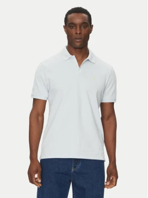 Calvin Klein Jeans Polo LV040EM269 Błękitny Regular Fit