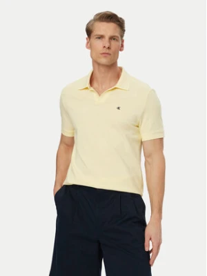 Calvin Klein Jeans Polo LV04RF215G Żółty jasny Regular Fit