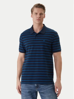 Calvin Klein Jeans Polo LV04RF216G Granatowy Regular Fit