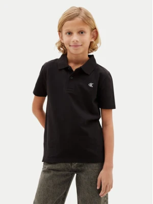 Calvin Klein Jeans Polo LVCKSJB29B Czarny Regular Fit