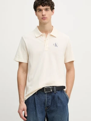 Calvin Klein Jeans polo męskie bawełniane