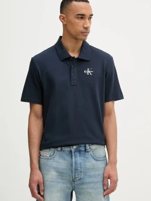 Calvin Klein Jeans polo męskie bawełniane