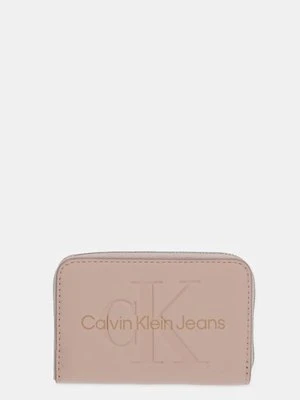 Calvin Klein Jeans portfel damski kolor różowy K60K612255