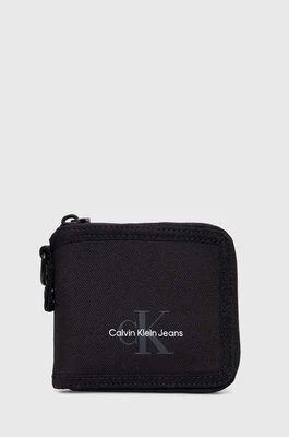 Calvin Klein Jeans portfel męski kolor czarny