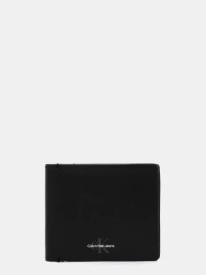 Calvin Klein Jeans portfel męski kolor czarny K50K513179