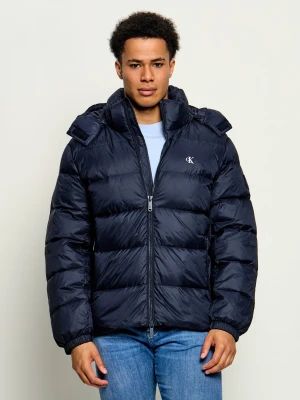 Calvin Klein Jeans Puchowa kurtka | Regular Fit granatowy