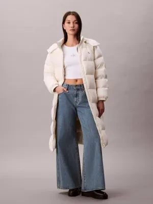 Calvin Klein Jeans Puchowy płaszcz ESSENTIAL