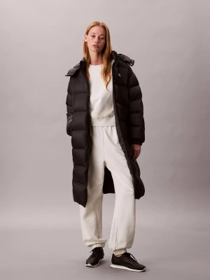 Calvin Klein Jeans Puchowy płaszcz ESSENTIAL czarny
