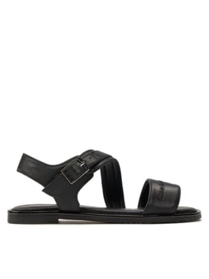 Calvin Klein Jeans Sandały Flat Sandal V3A2-80825-1688 M Czarny