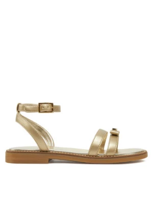 Calvin Klein Jeans Sandały Sandal V4A2-83052-1322 Złoty