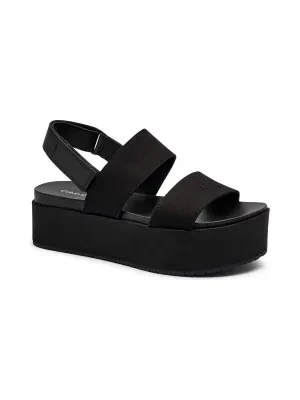 Calvin Klein Jeans Sandały | z dodatkiem skóry