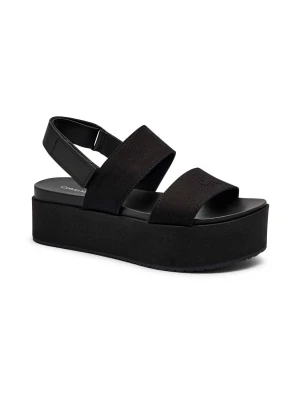 Calvin Klein Jeans Sandały | z dodatkiem skóry